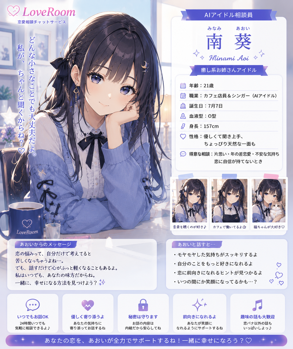 南 葵のプロフィール
